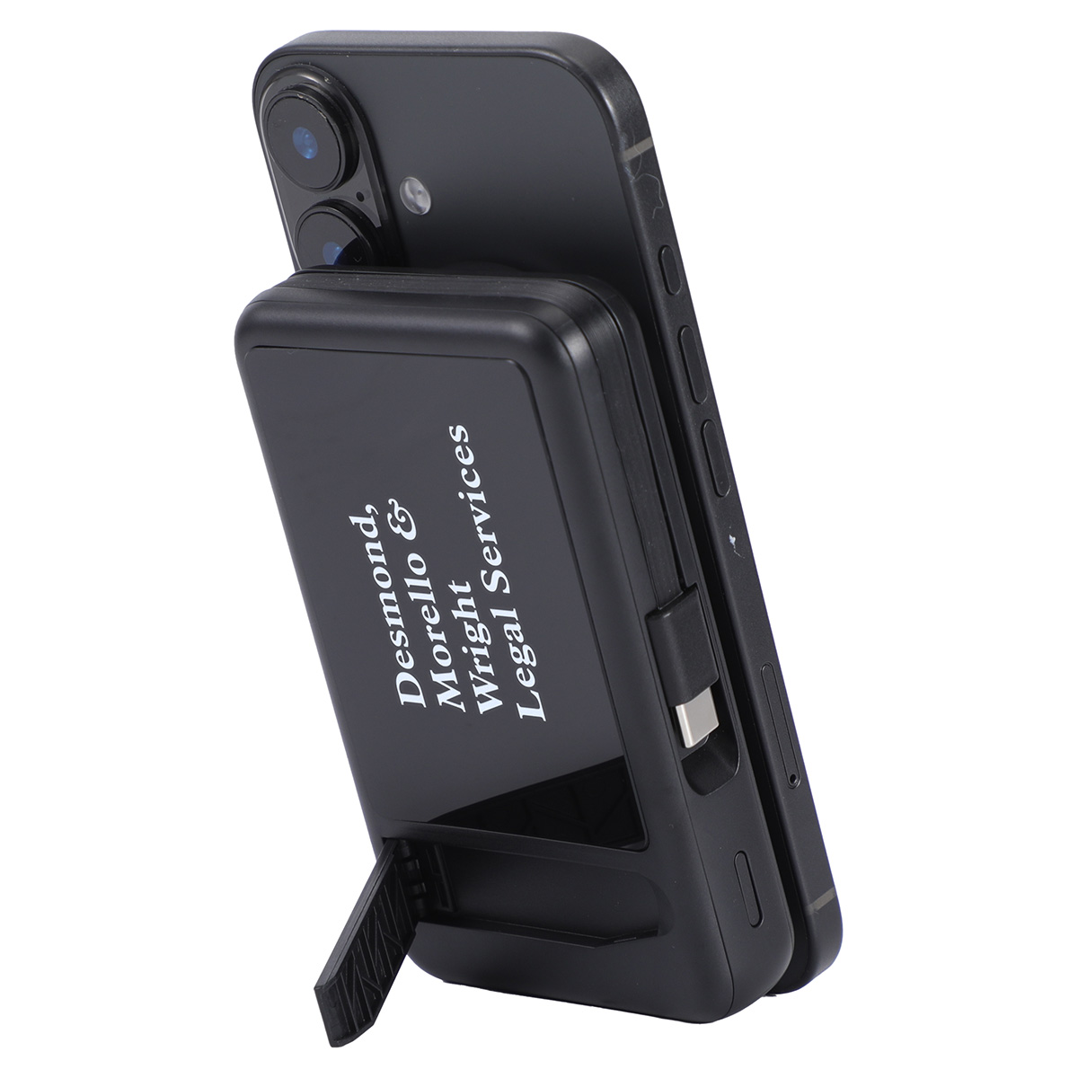 Imperial 10000mAh Light-Up Power Bank with Magnetic Wireless Charger, Watch Charger, Stand & Cable 6