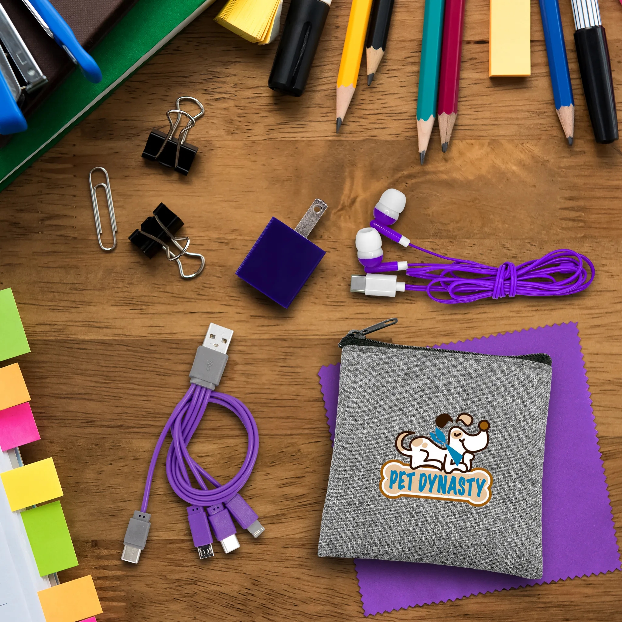 Recycled Ultimate Colorful Techie Kit 6