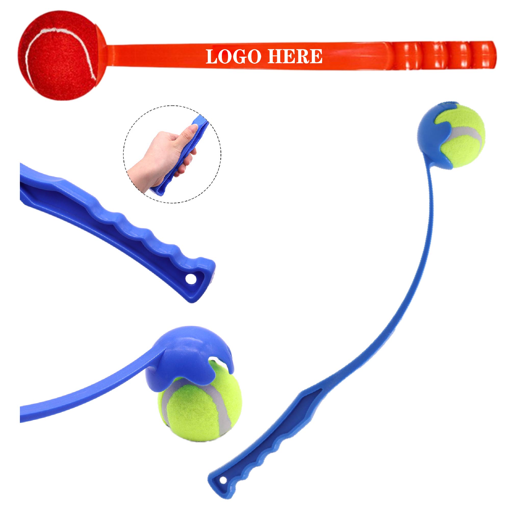 Portable Tennis Ball Thrower For Pets 2