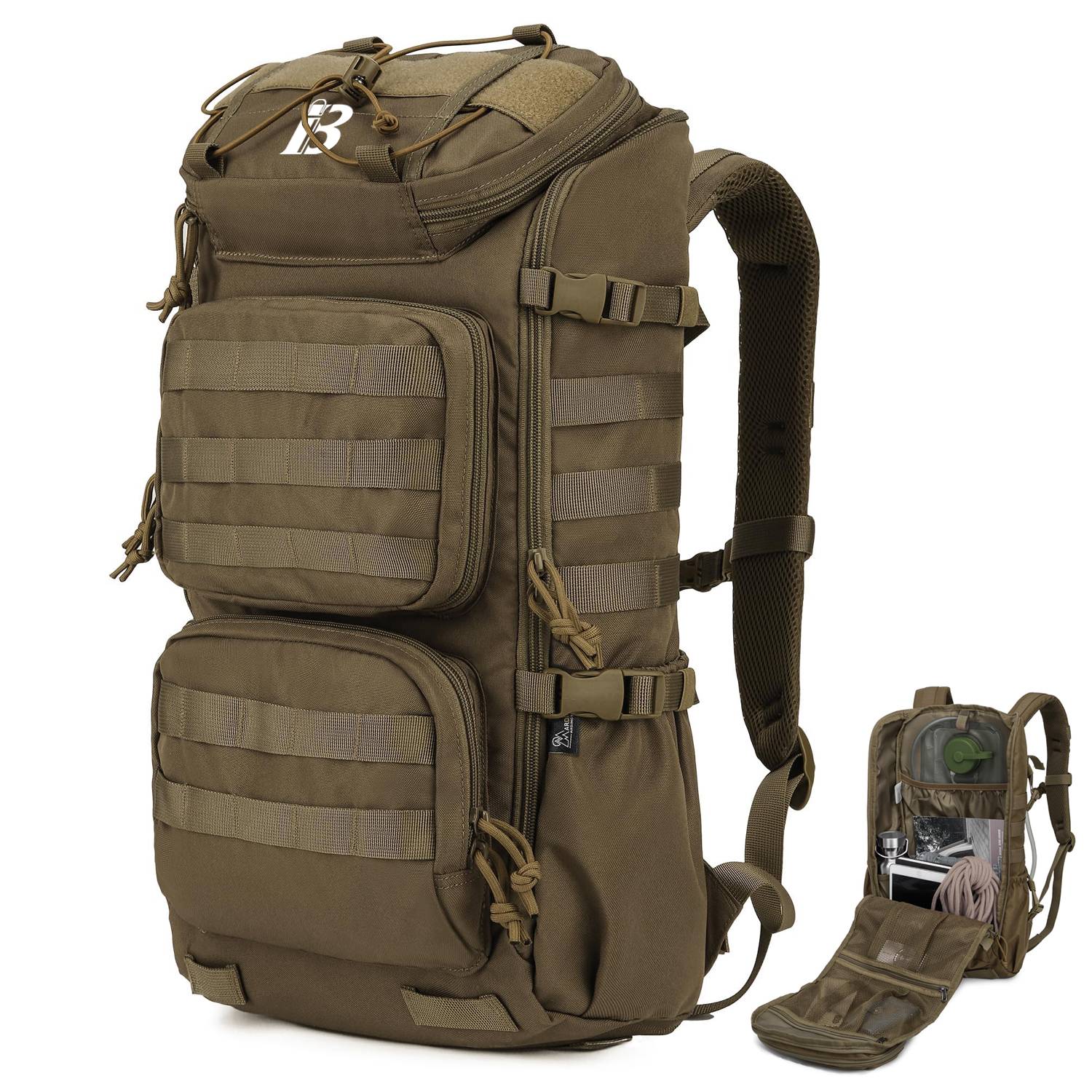 25L Waterproof Oxford Military Tactical Backpack 3