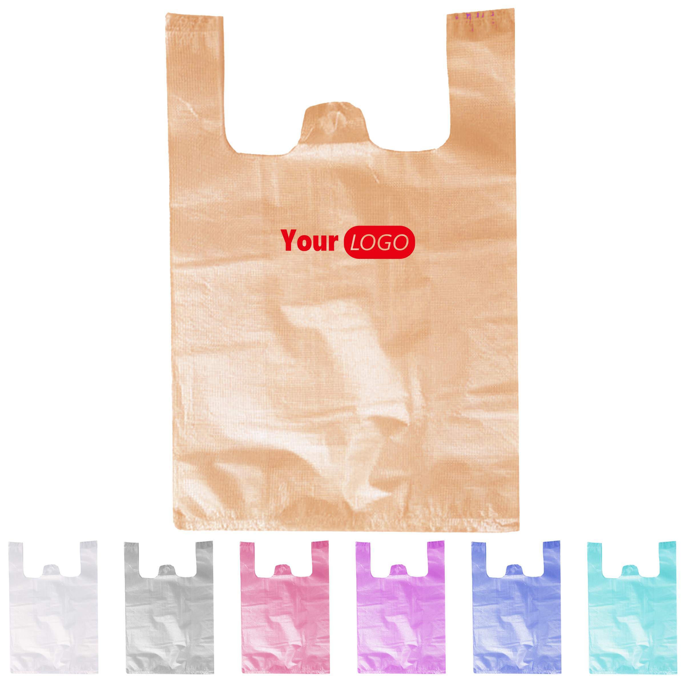 Plastic Custom T-Shirt Bags 5