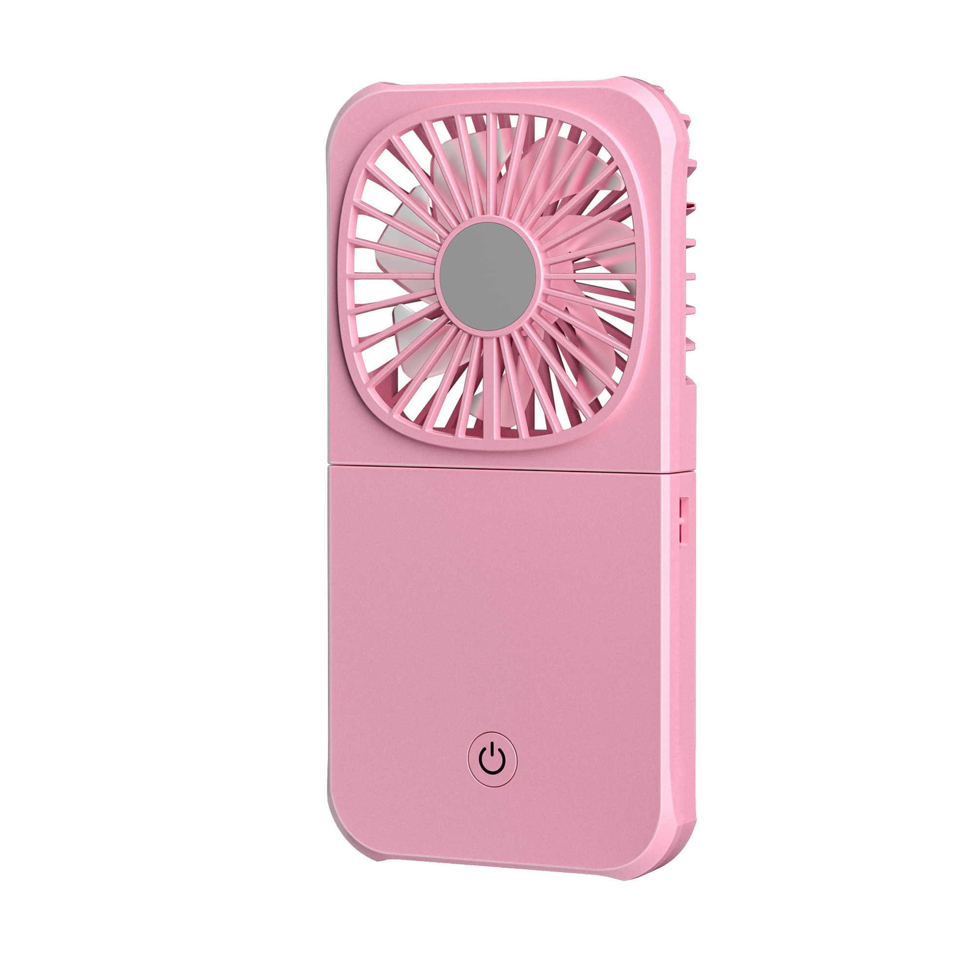 Handheld/Hanging Neck Mini Fan With Portable Power Bank 1