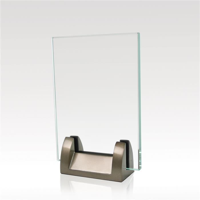 Jade Glass Desk Award 12