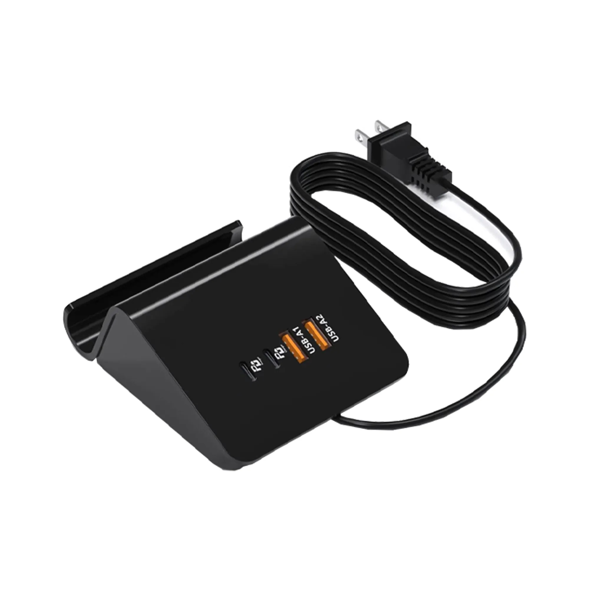 USB Multi Port Portable Desktop Charging Station 4