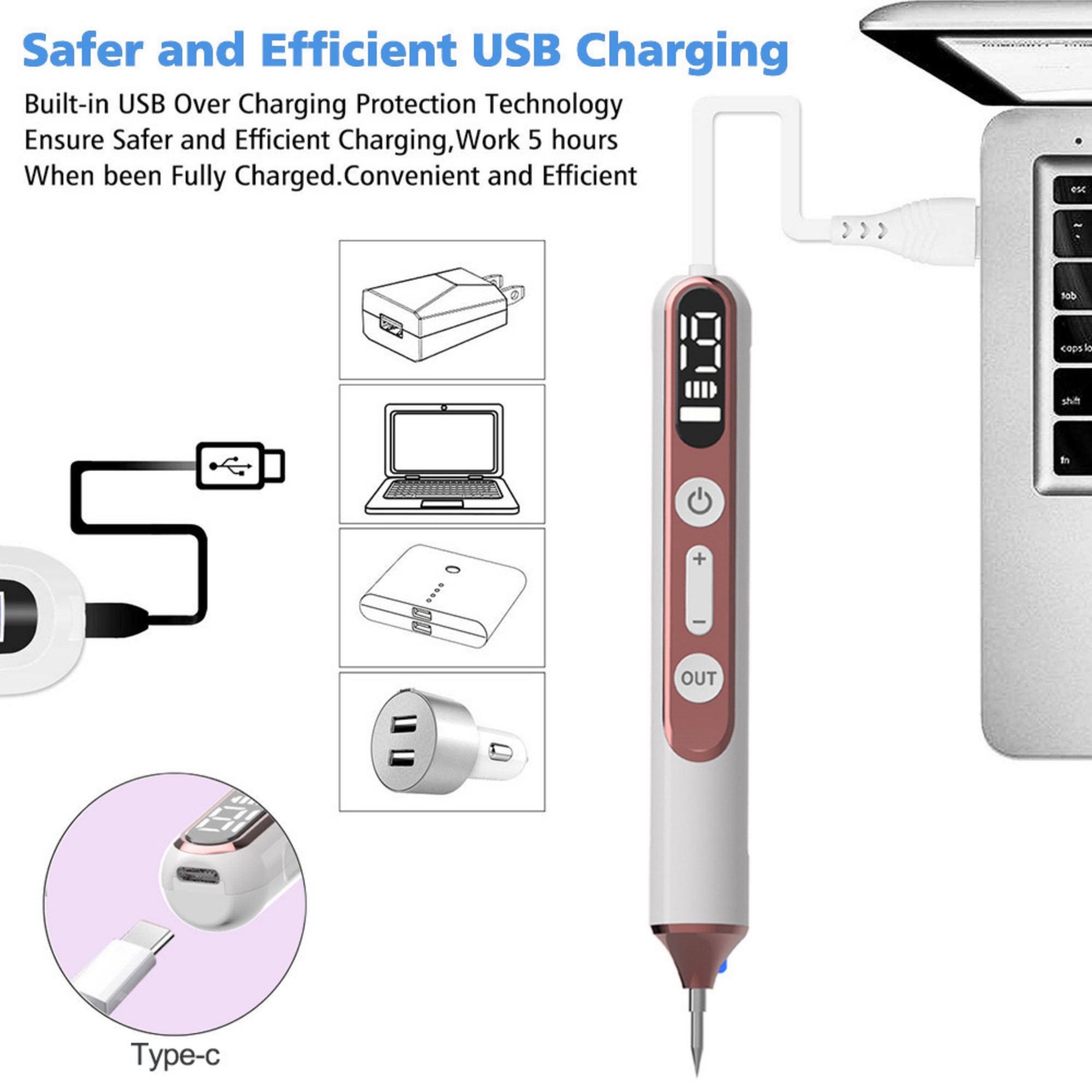 19-Level LED Spot Removal Pen 4