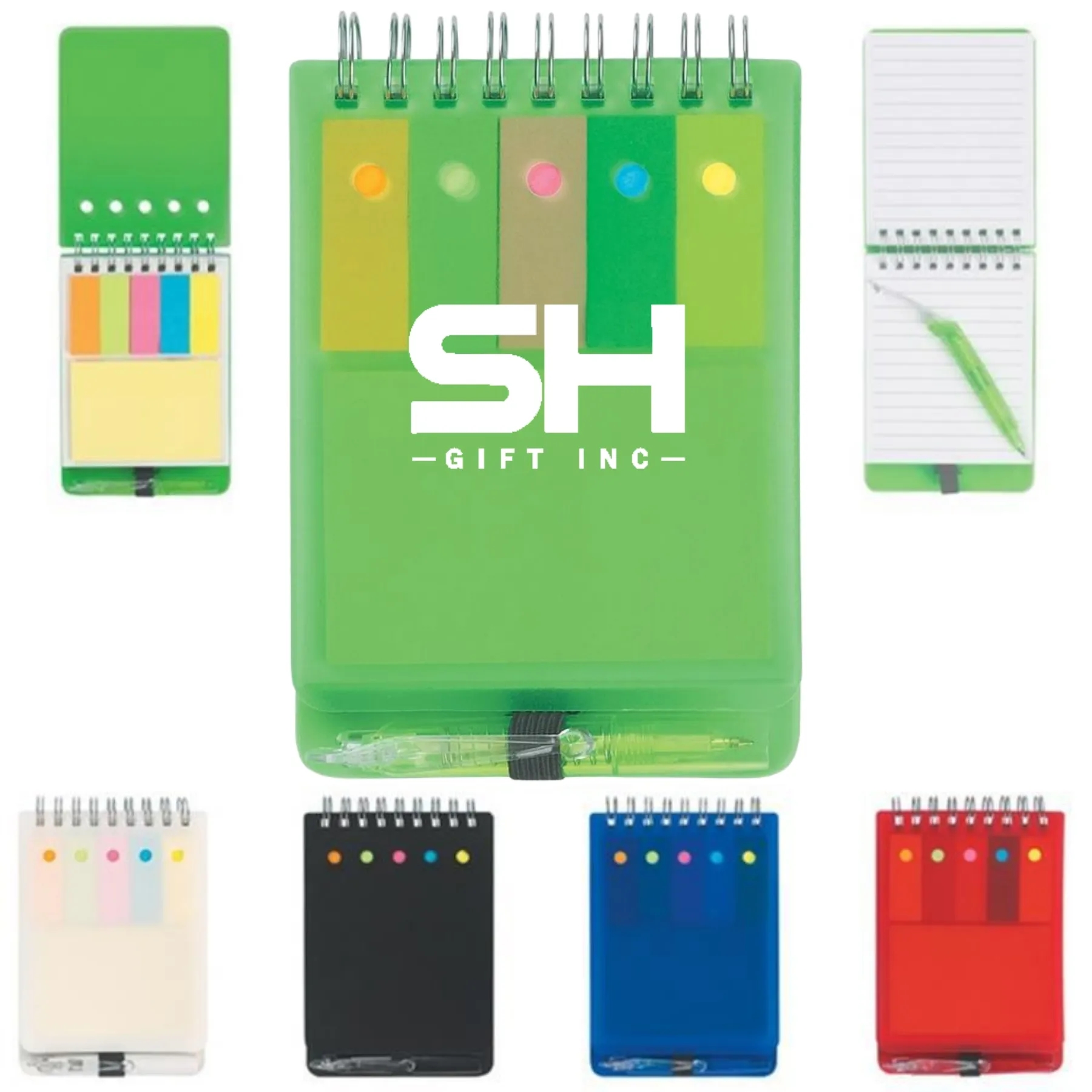 PP Cover Waterproof Notepad with Pen 4