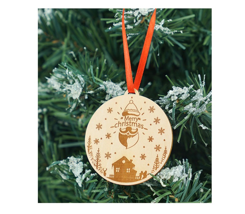 Wooden Christmas Ornament 5