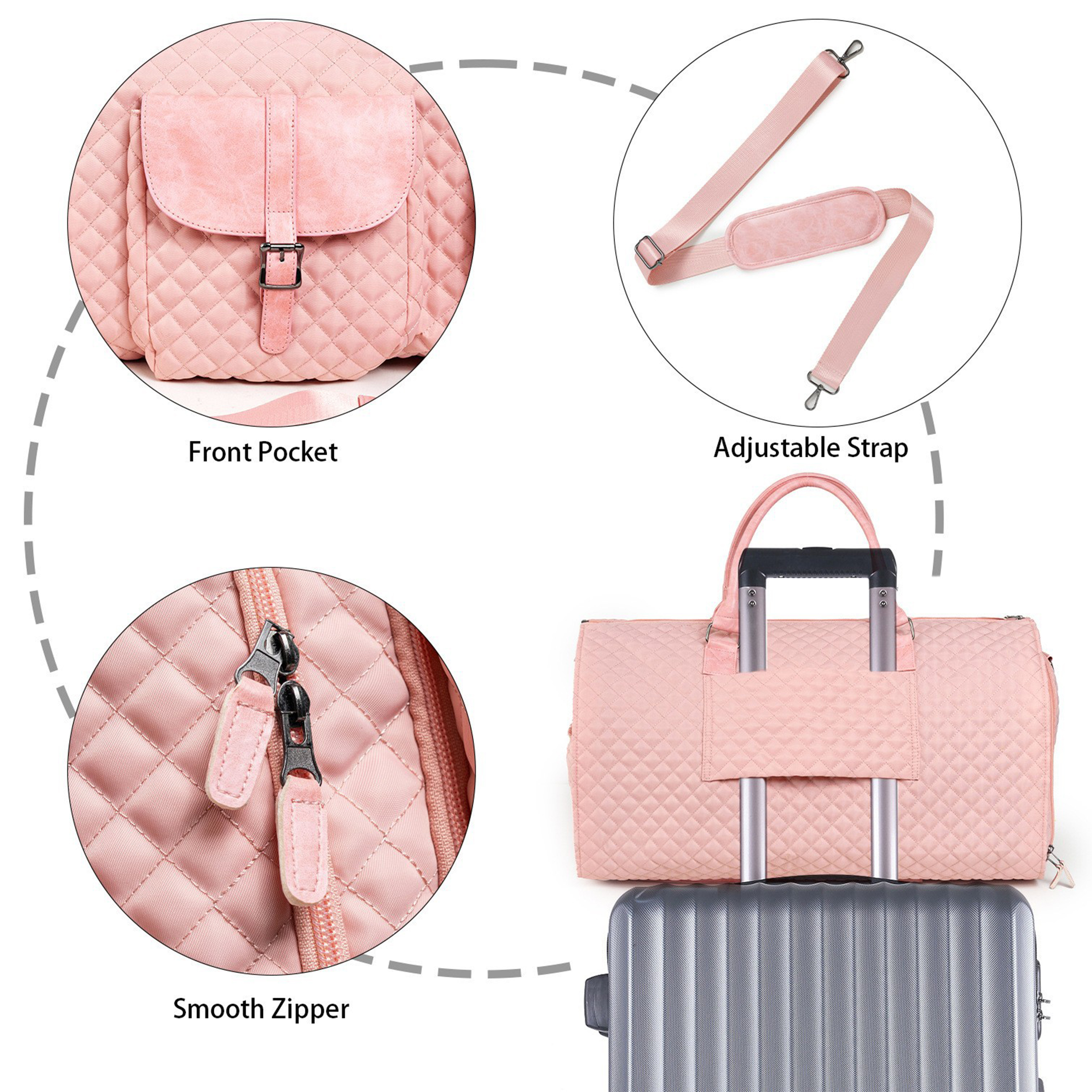 Polyester Travel Portable Luggage Bag 4