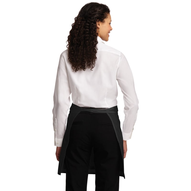 Port Authority Easy Care Half Bistro Apron With Stain Release. 4