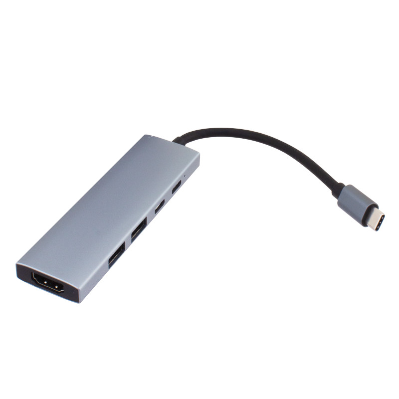 USB-C Hub 5-in-1 Multiport Adapter 100W PD and HDMI 4