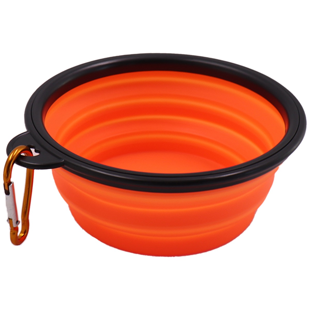 Collapsible Pet Bowl with Carabiner 4