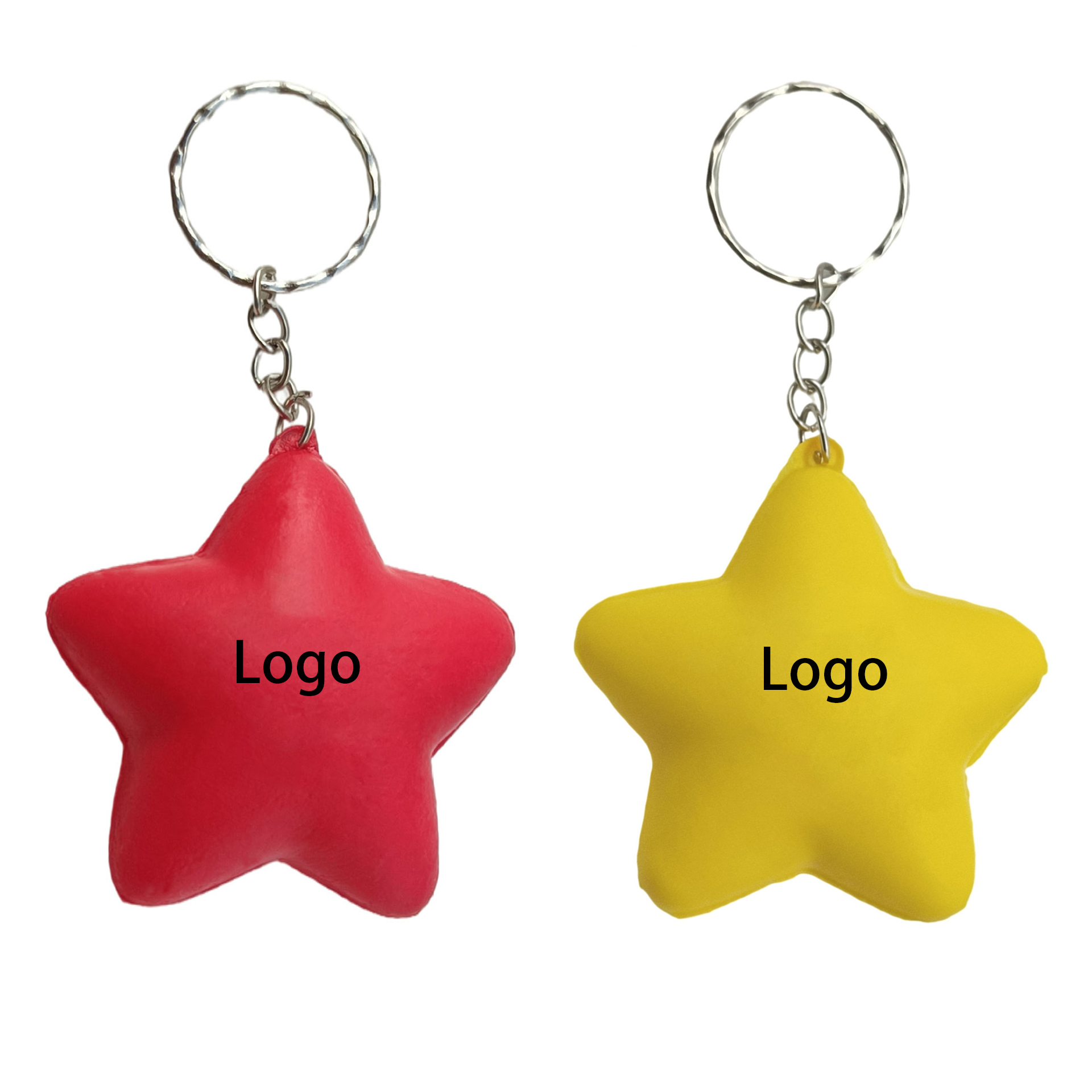 2 in 1 Star Shape Keychain and Stress Reliever 2