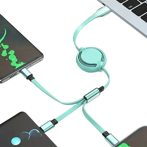 3-In-1 Retractable Multi Charging Cable 12