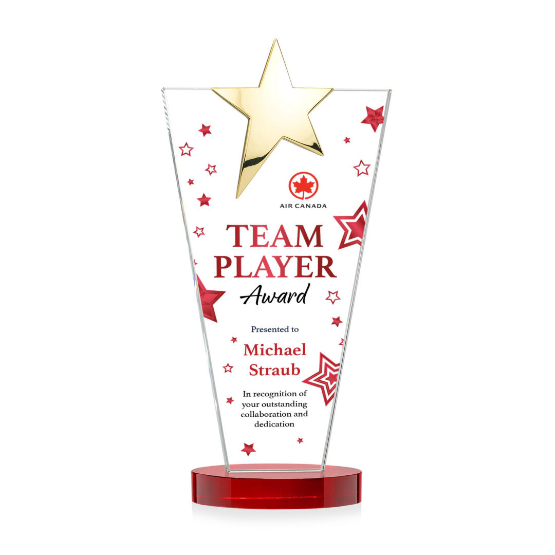Mantella Gold Star VividPrint™ Award - Red 4