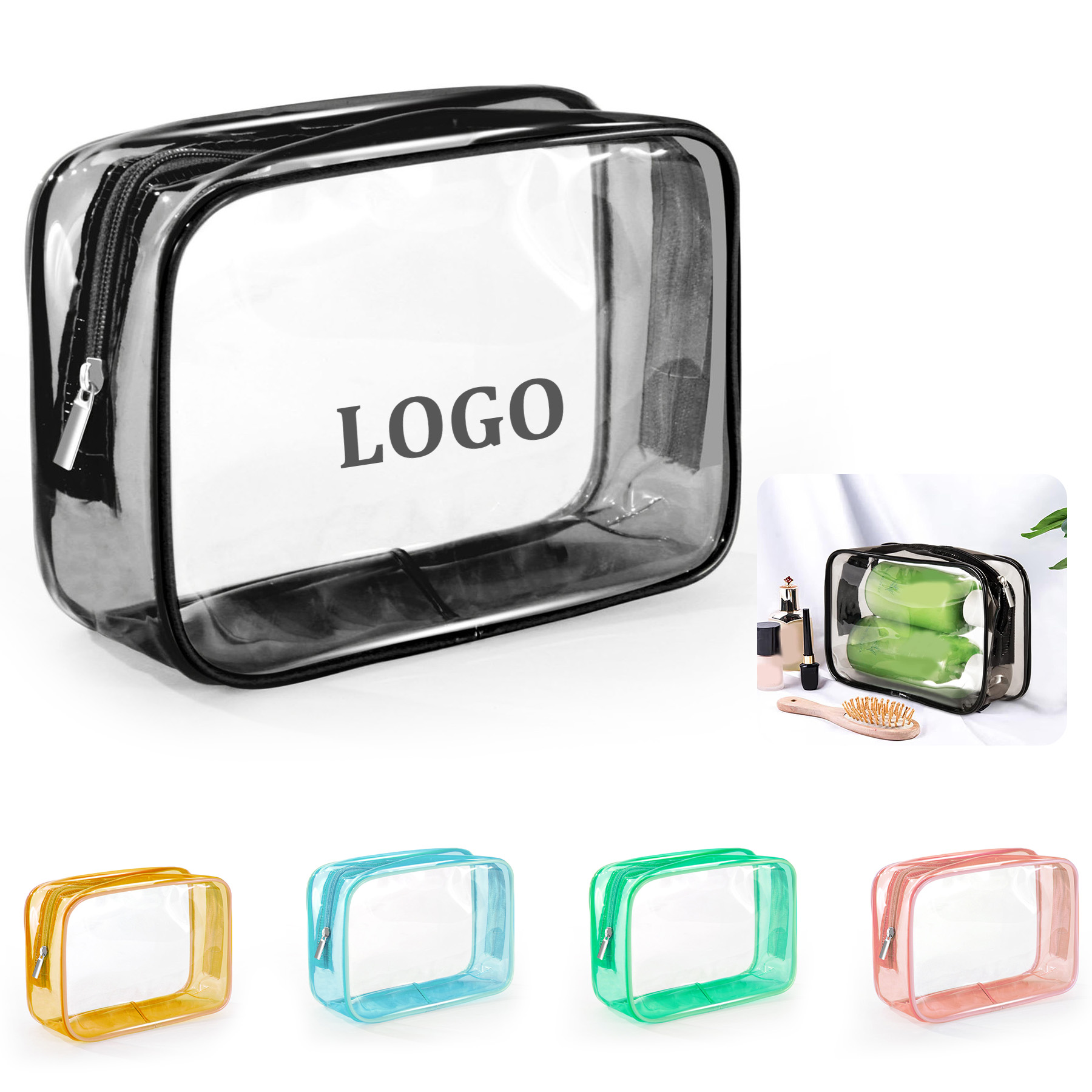 Clear Cosmetic Bag 4