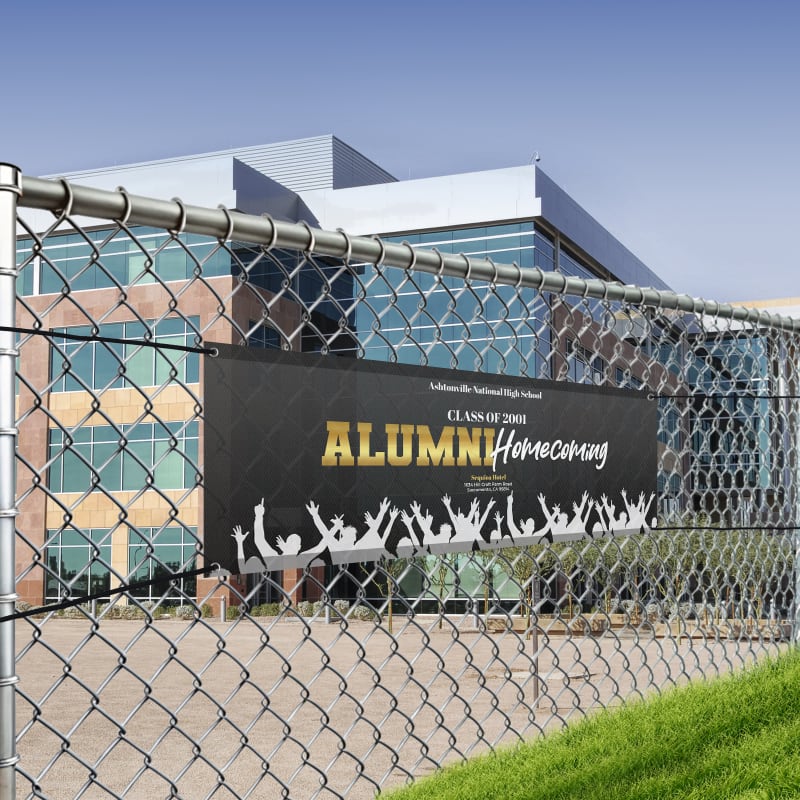 Custom 2' X 6' Mesh Banners 10