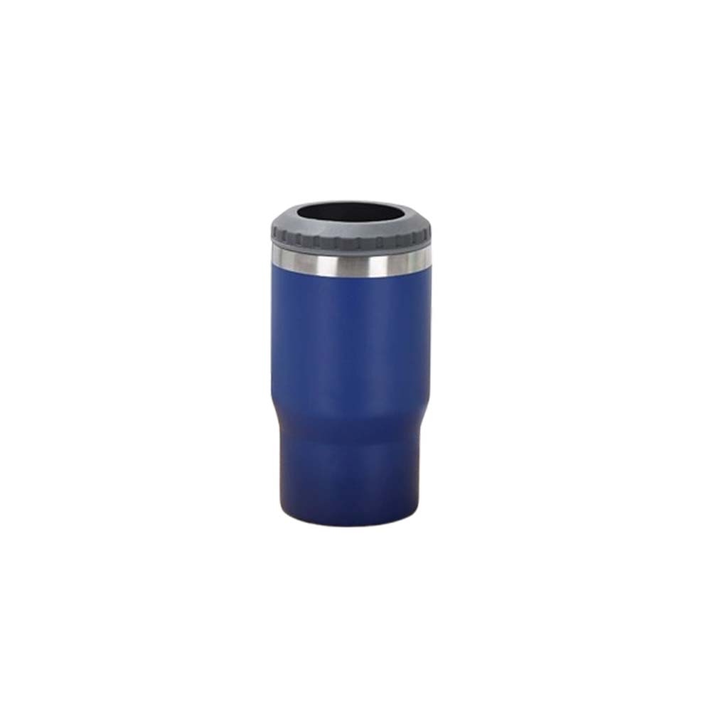 14oz Insulated Can Cooler With Two Lids 2