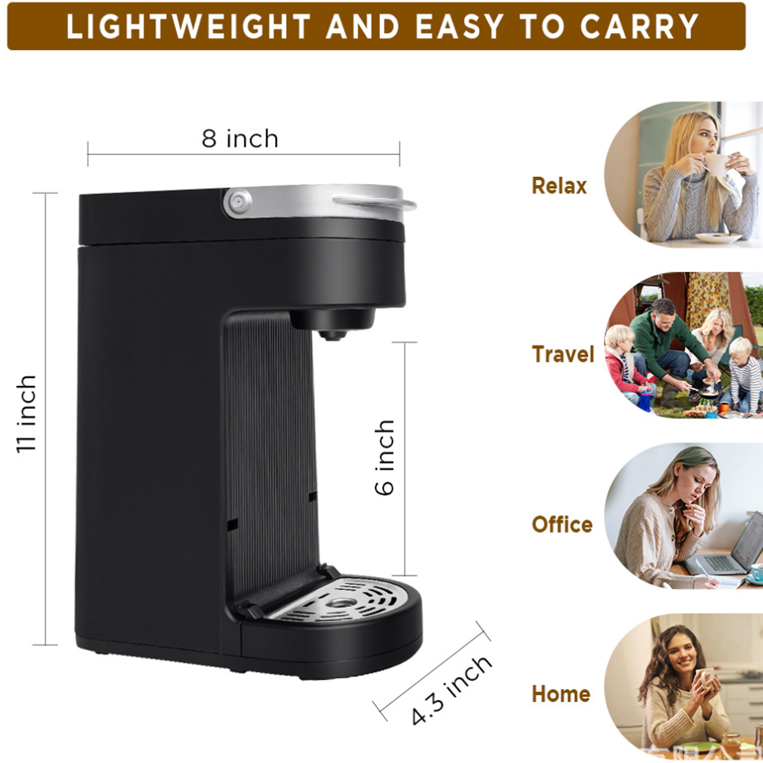 American Kcup capsule coffee maker 2