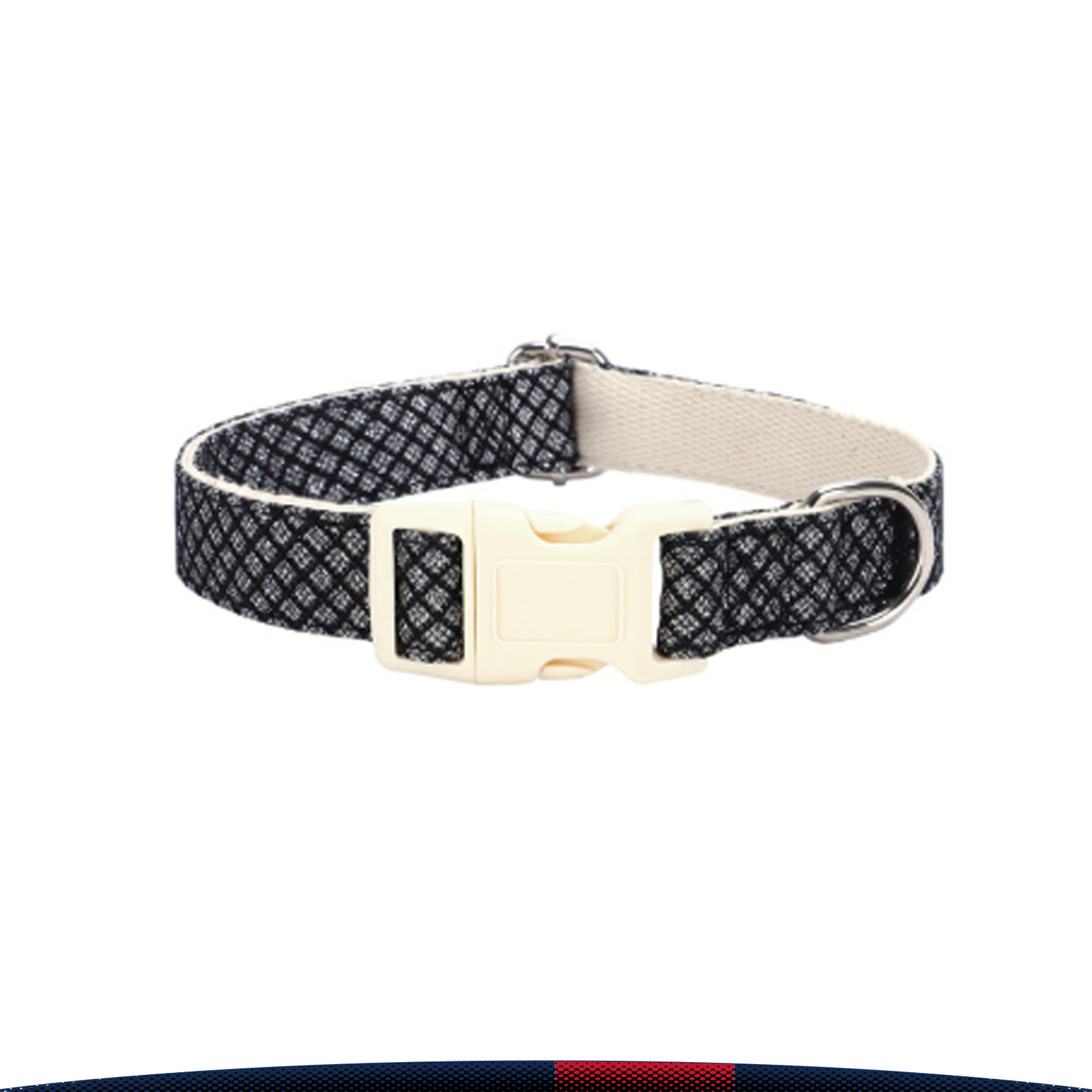 Yappi Diamond Grid Dog Collar 2