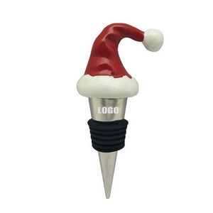 Elegant Christmas Holiday Cap Wine Cork Stopper 8