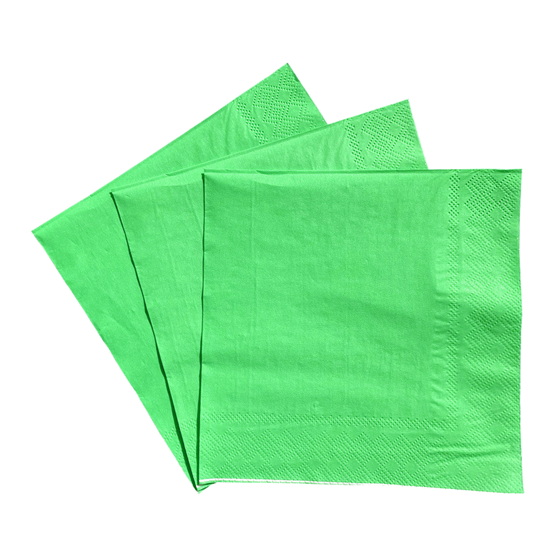 2 Ply 5'' Custom Colorful Cocktail Napkins 14