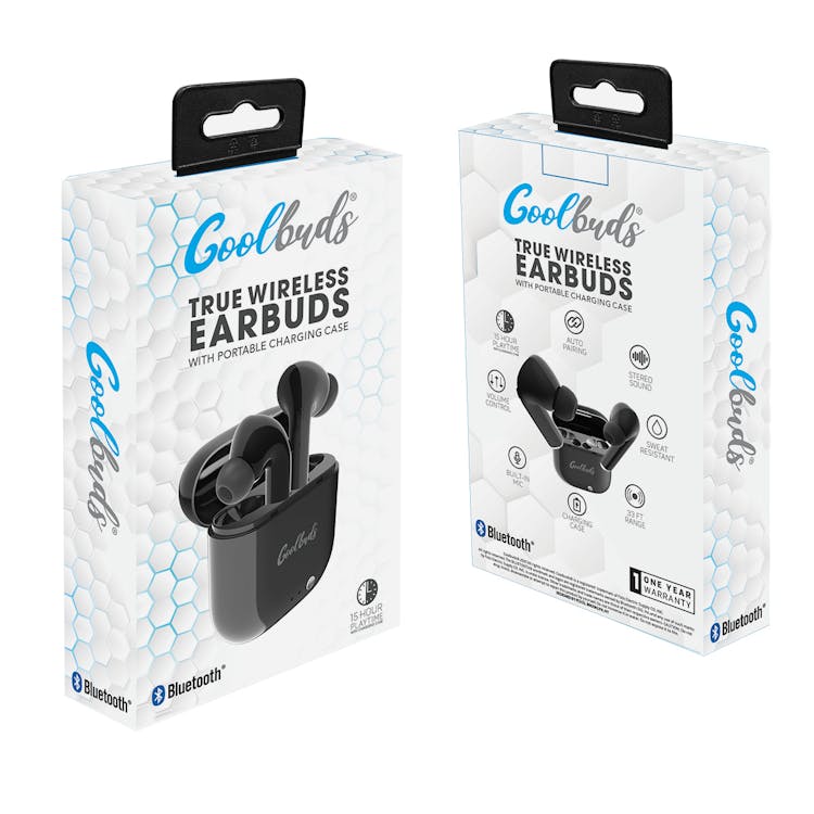 Coolbuds Wireless Earbuds - Black 1
