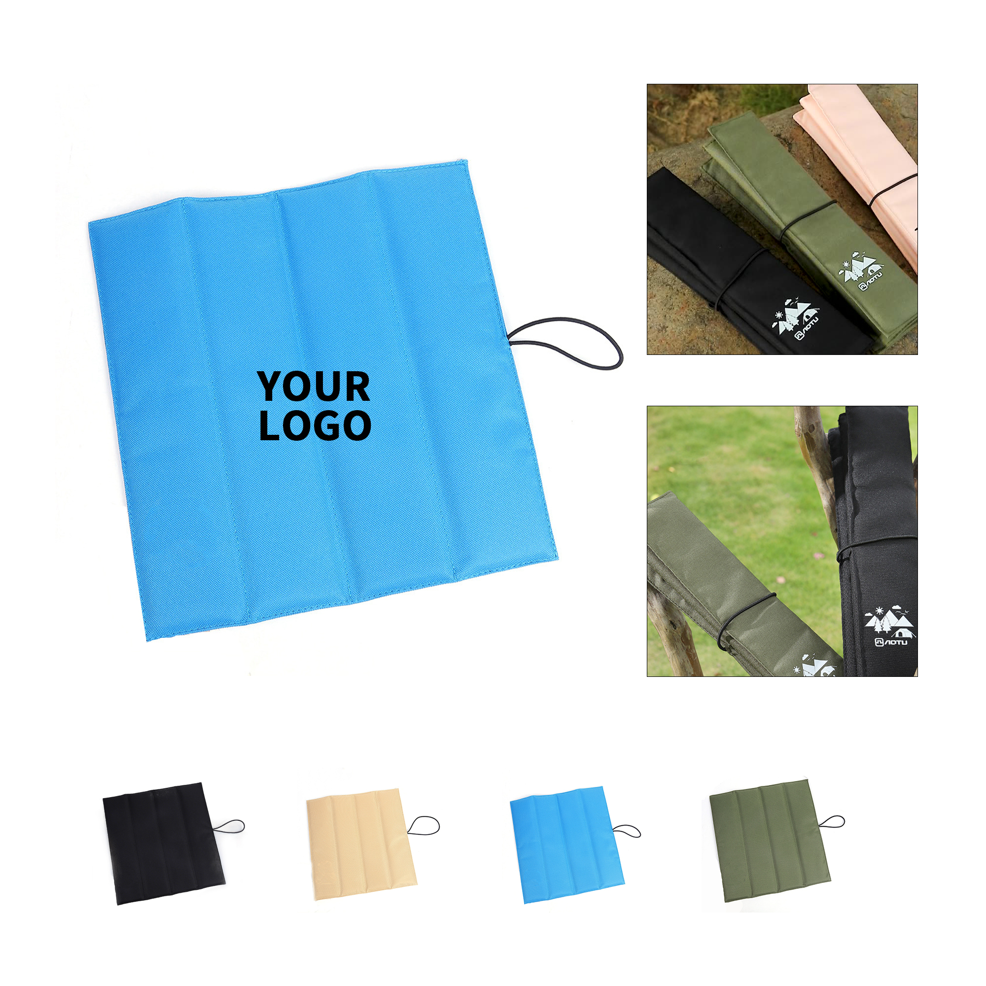 Oxford Picnic Blanket With Waterproof Backing 2