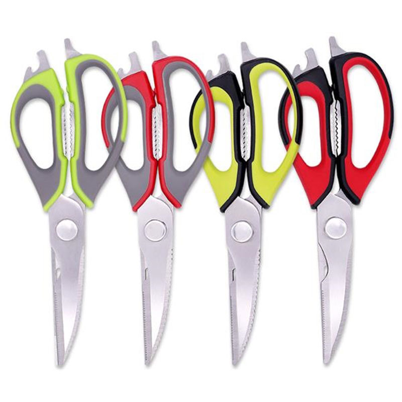 9 " Detachable Multi-Function Stainless Steel Kitchen Scissors 5