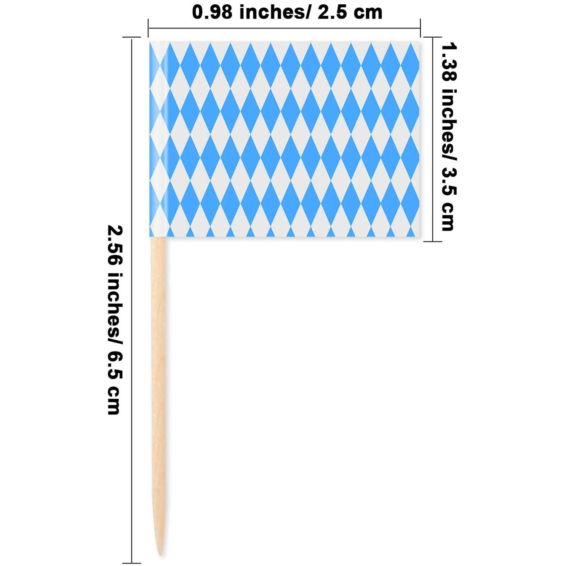 Cupcake Small Toothpick Flag 2