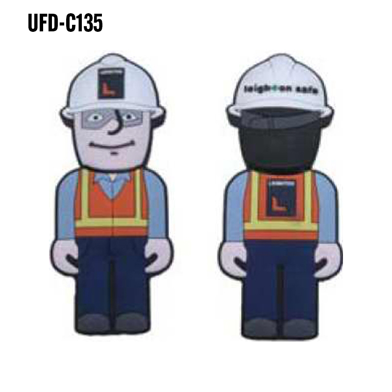 Custom Construction-Themed USB Drives 2