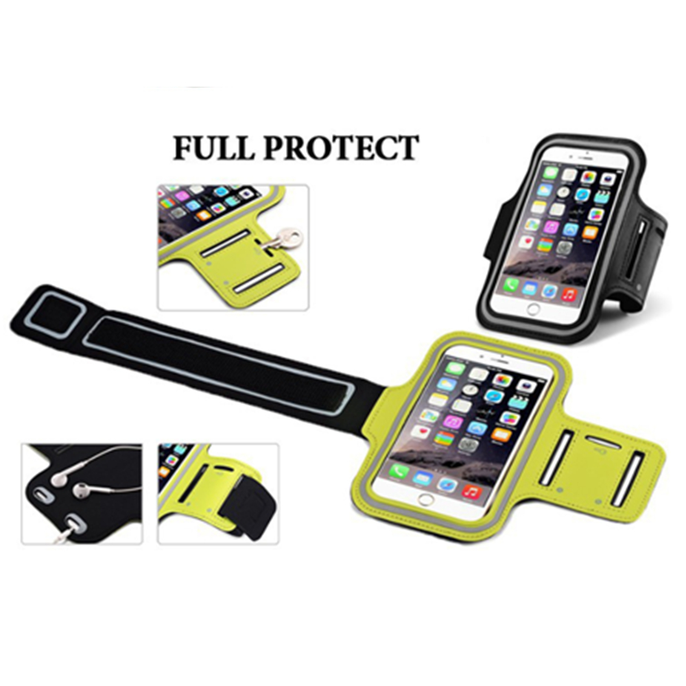 Reflective Sports Armband With Key Storage Pocket 1