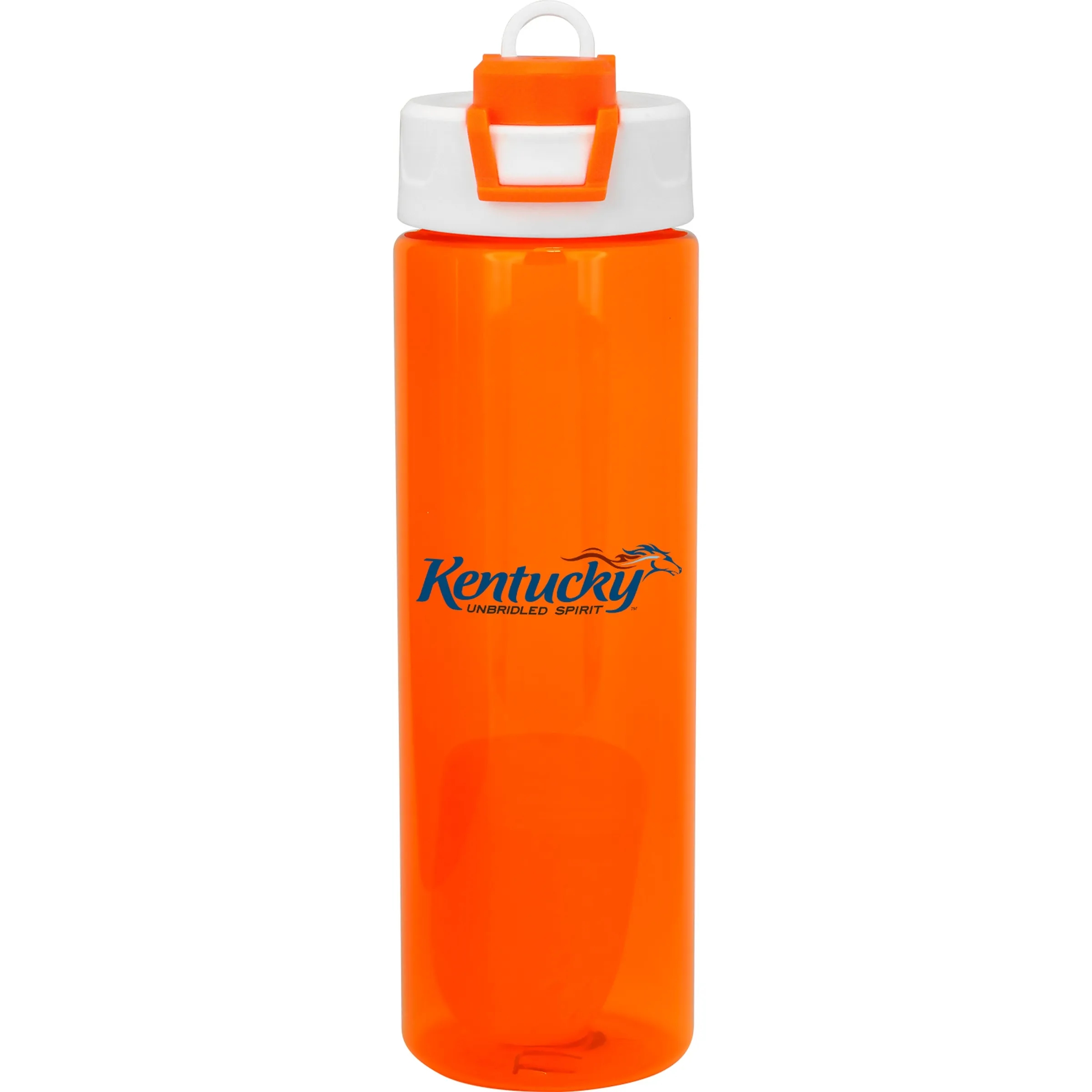 Two Tone Pop Up 24 oz. Colorful Bottle with Floating Infuser 14