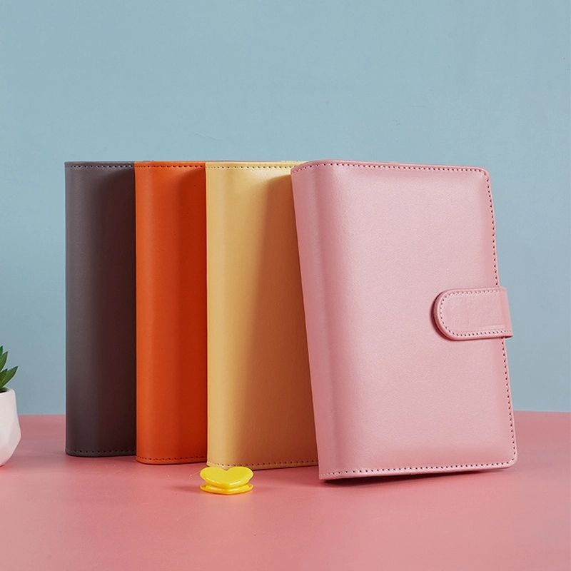 PU Leather A6 Business Travel Journal Diary Binder Notebook 18