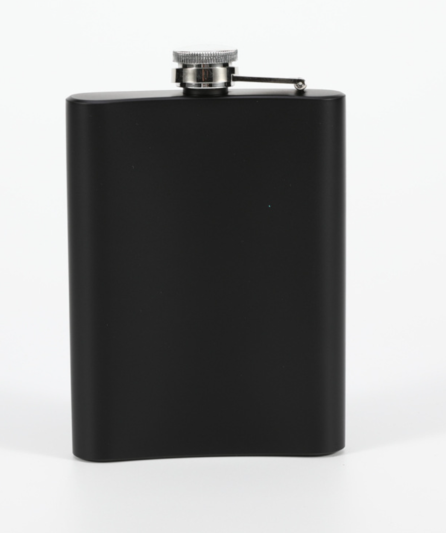 8 oz Stainless Steel Hip Flask 1