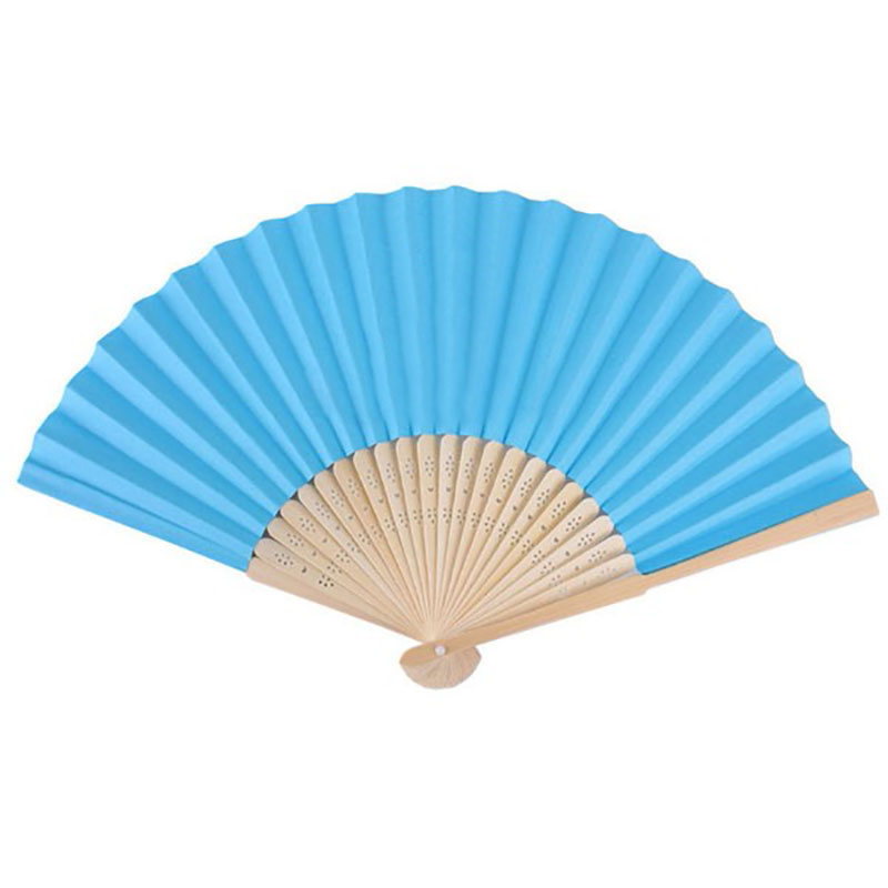 Paper Bamboo Folding Fan 2