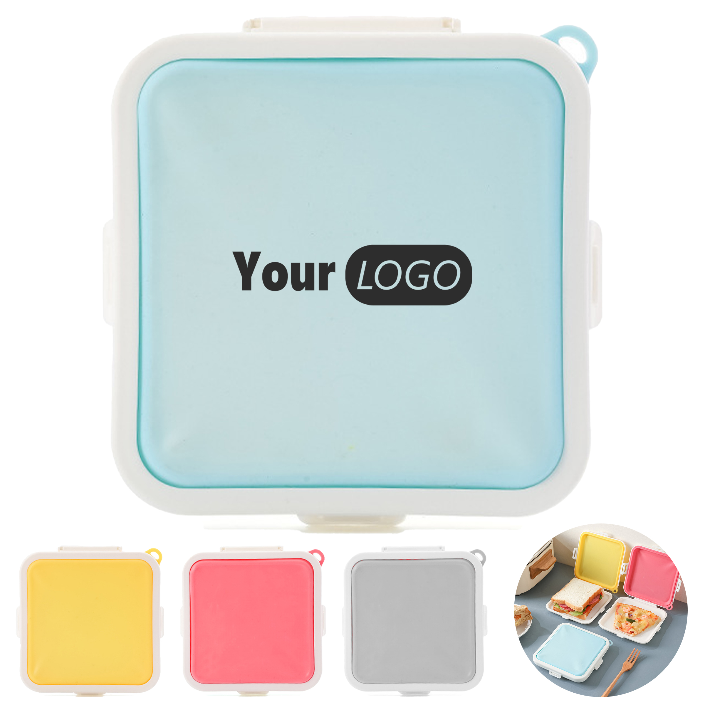 Polypropylene Outdoor Portable Lunch Box 4