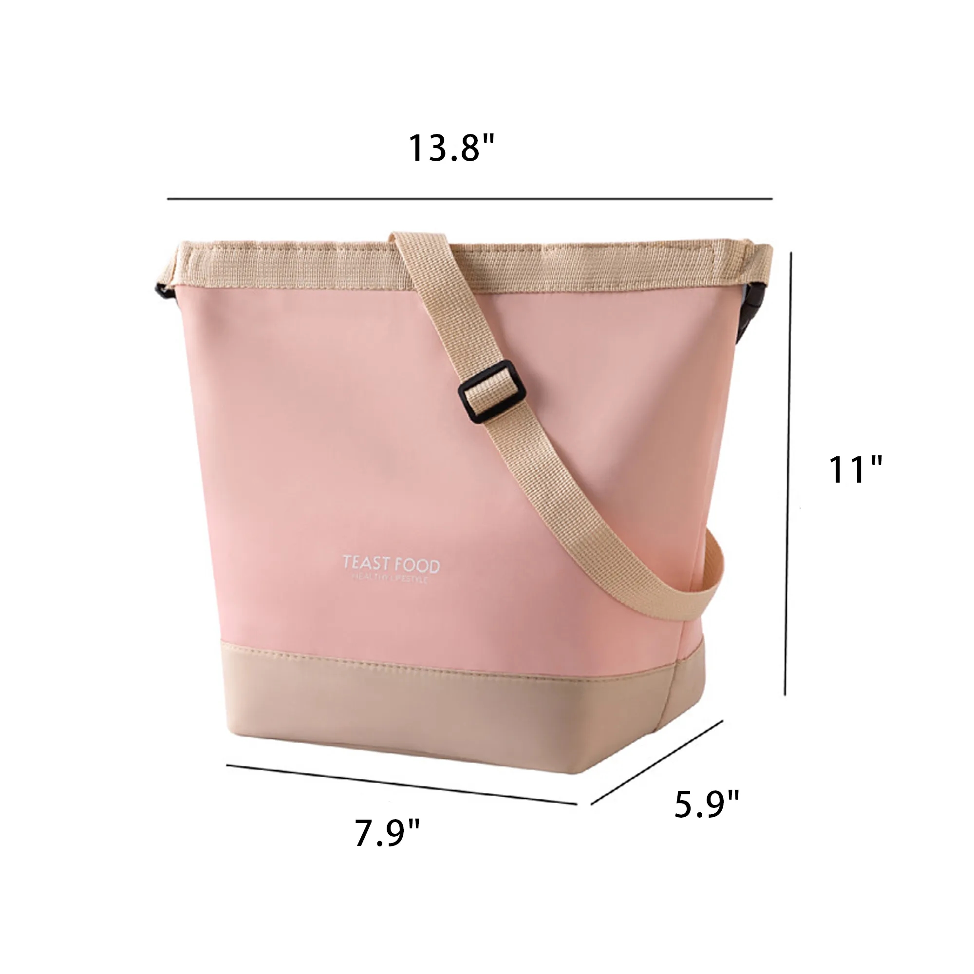 Women & Men Leakproof Insulation Lunch Tote Bag 2