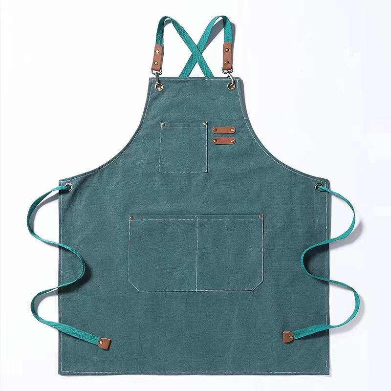 Waterproof Canvas Apron w/ Pocket 5
