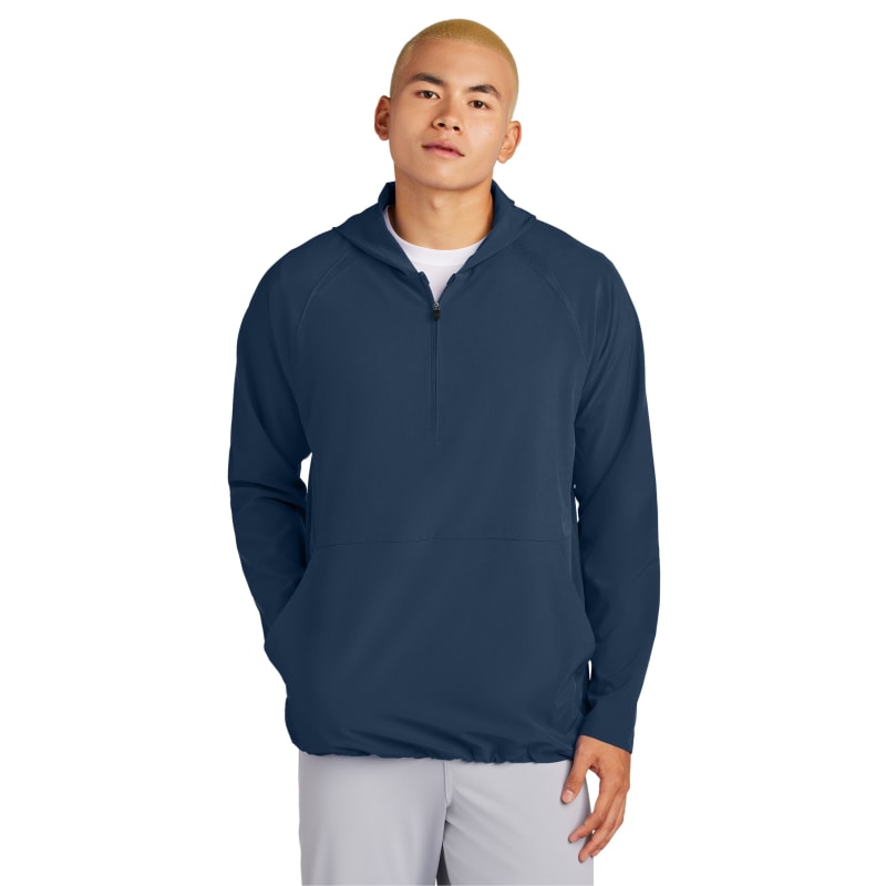 Sport-Tek Repeat 1/2-Zip Long Sleeve Hooded Jacket 28