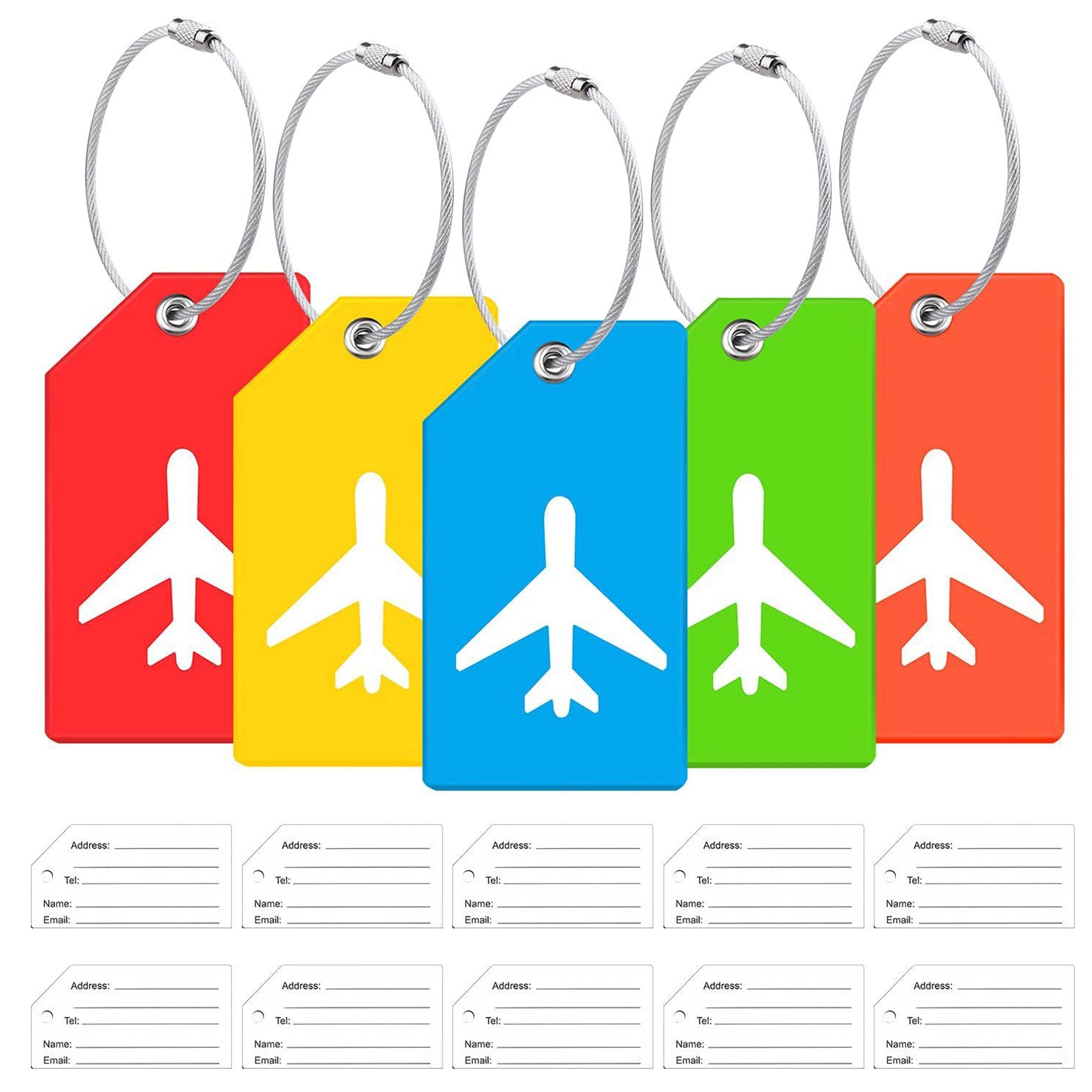 School Bag Suitcase Instrument Tag Label 1