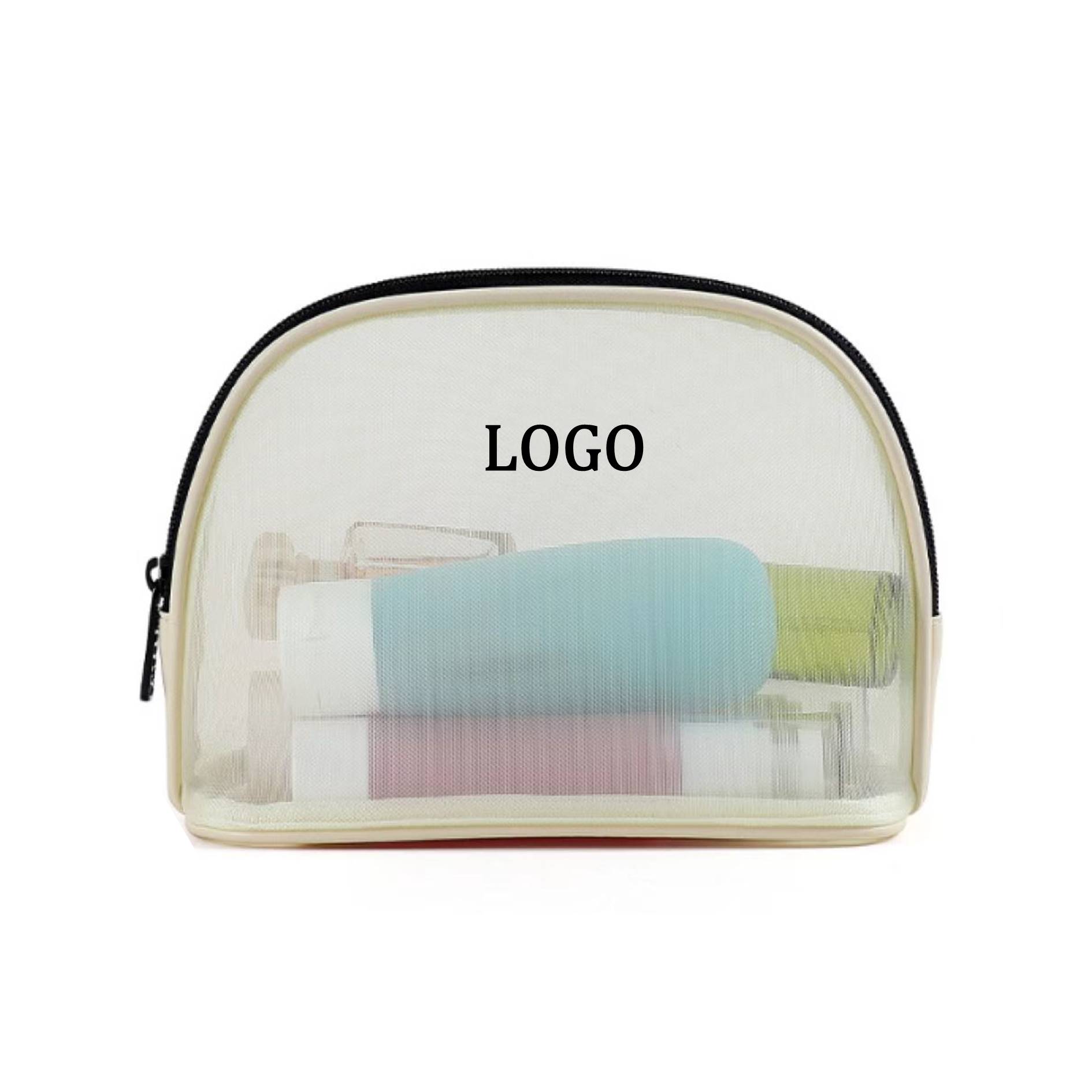 Mesh Zipper Makeup Pouch 4
