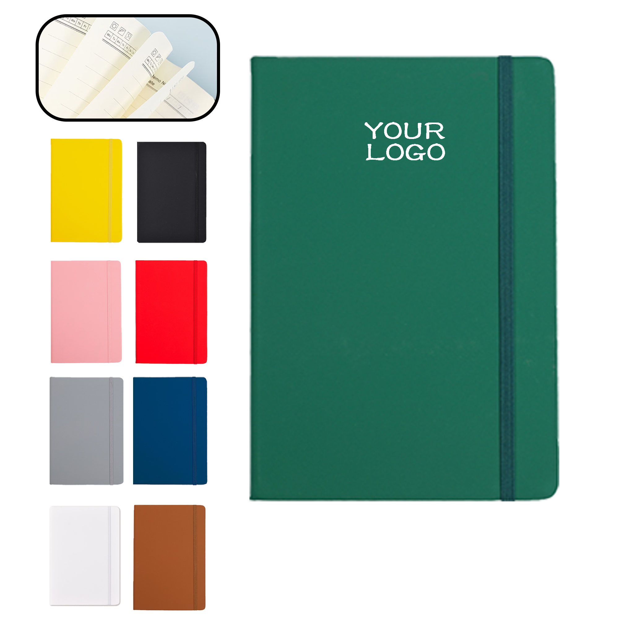 MOQ 20 PCS PU Leather Notebook 2