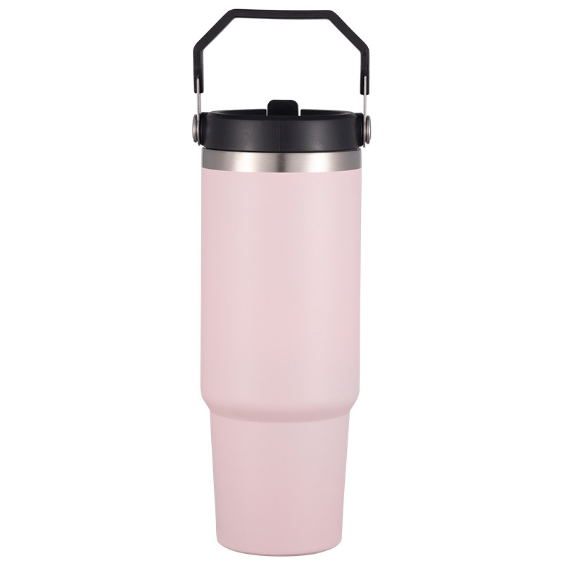 30 oz Stainless Steel Tumbler W/ Straw 14