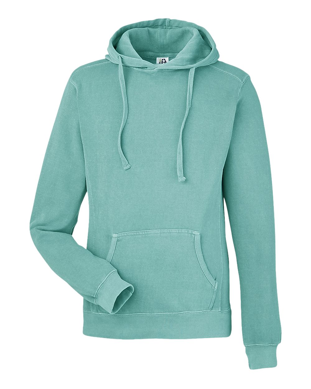Unisex Pigment-Dyed Fleece Hooded Sweatshirt - 8730 12