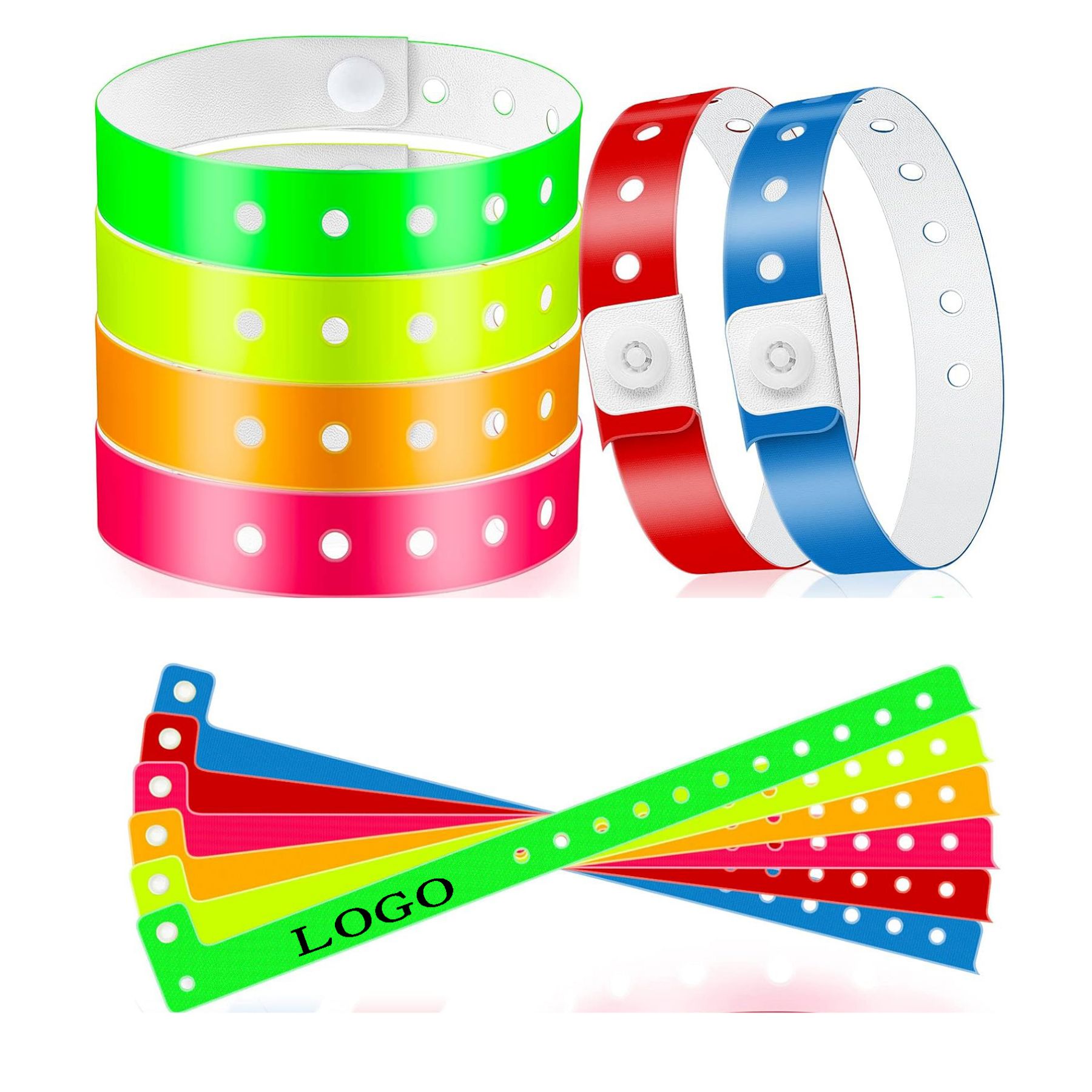 Plastic Event Colored Wristband 2