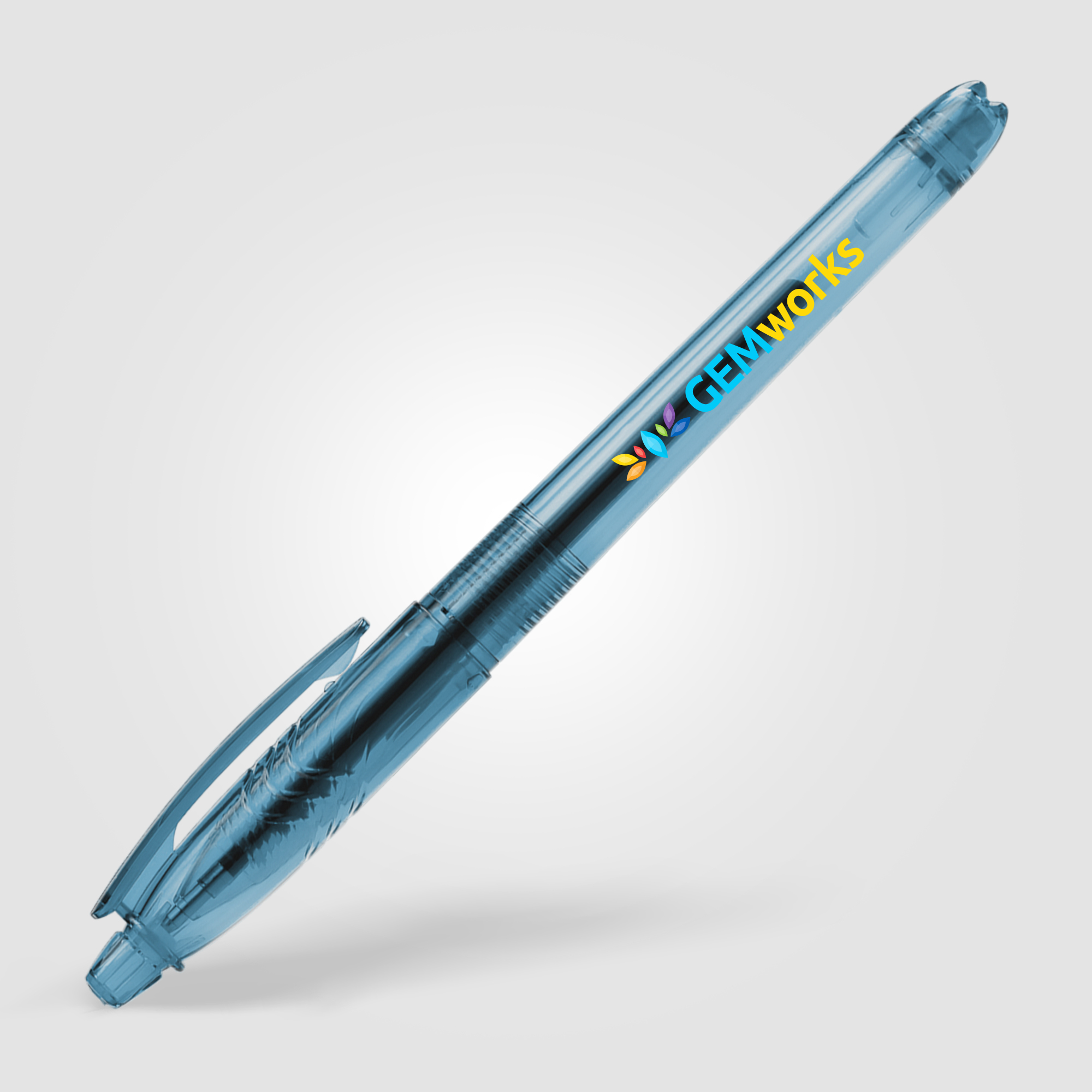 Aqua Gel - Recycled PET Plastic Pen 27