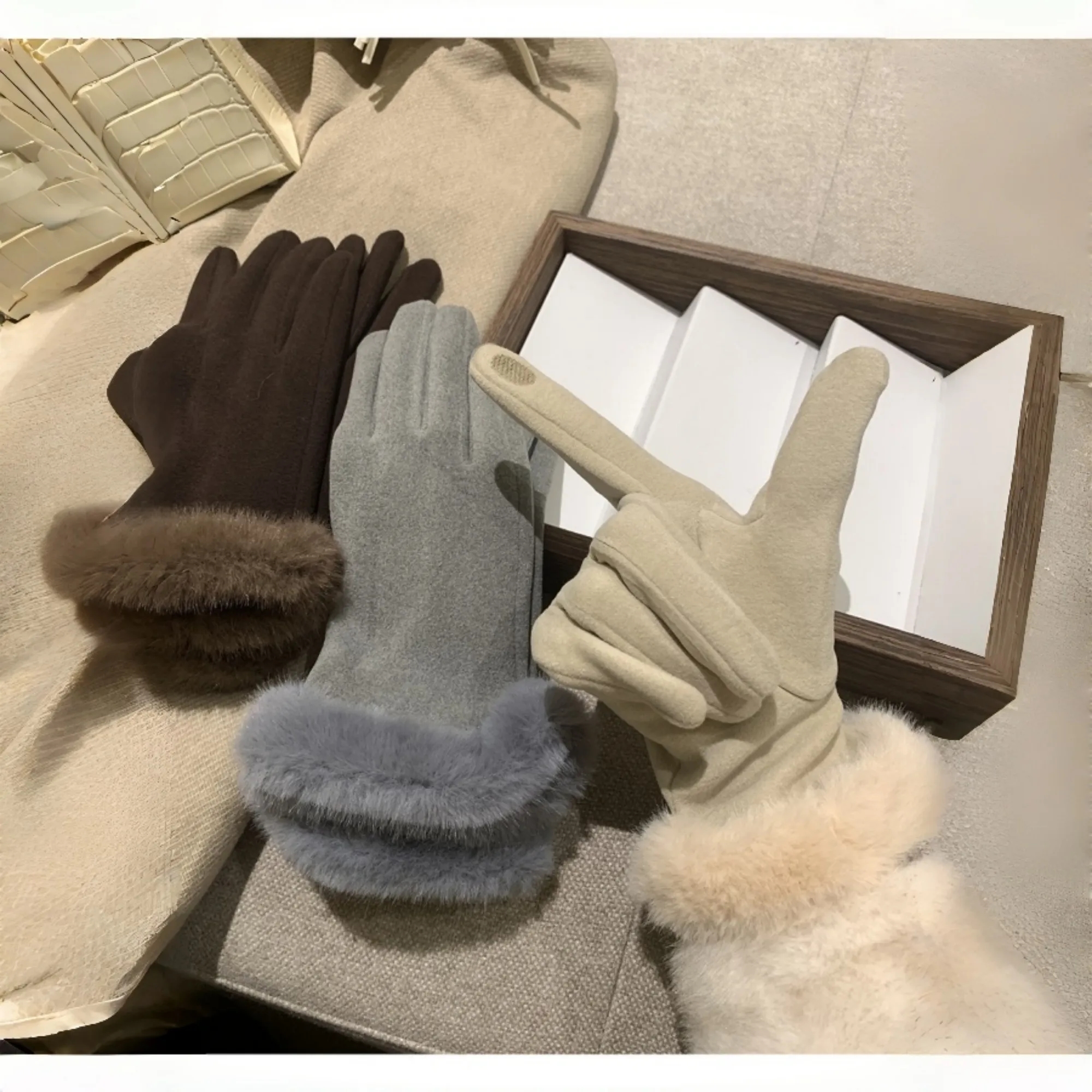 Touchscreen Winter Driving Gloves 13