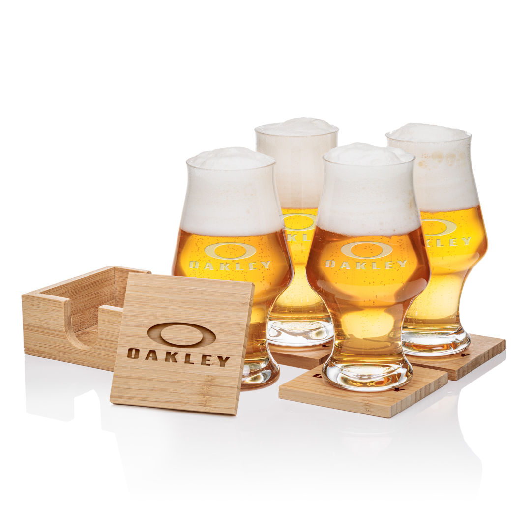 Bamboo Coaster Gift Set - Hanover 2