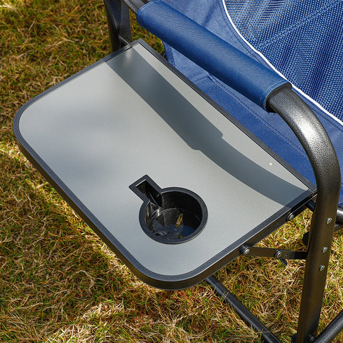 Portable Folding Upgraded Oversized Directors Chairs w/Table 10