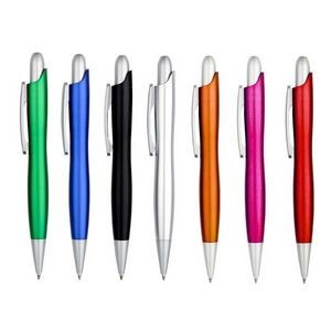 Click Activated Ballpoint Pen With Elegant Barrel Design 8